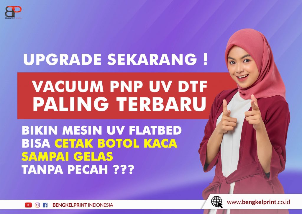 Vacuum Plug And Play UV DTF